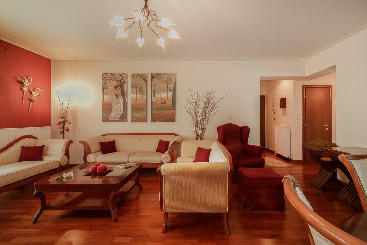 Penthouse 5 Min From Airport And Sea Appartement Markópoulon Buitenkant foto
